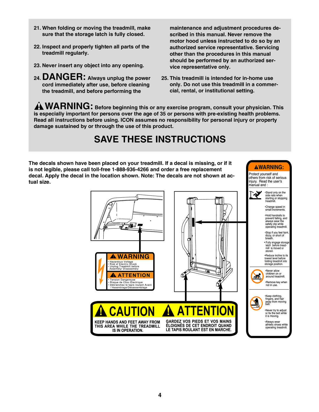 Weslo 505S user manual 