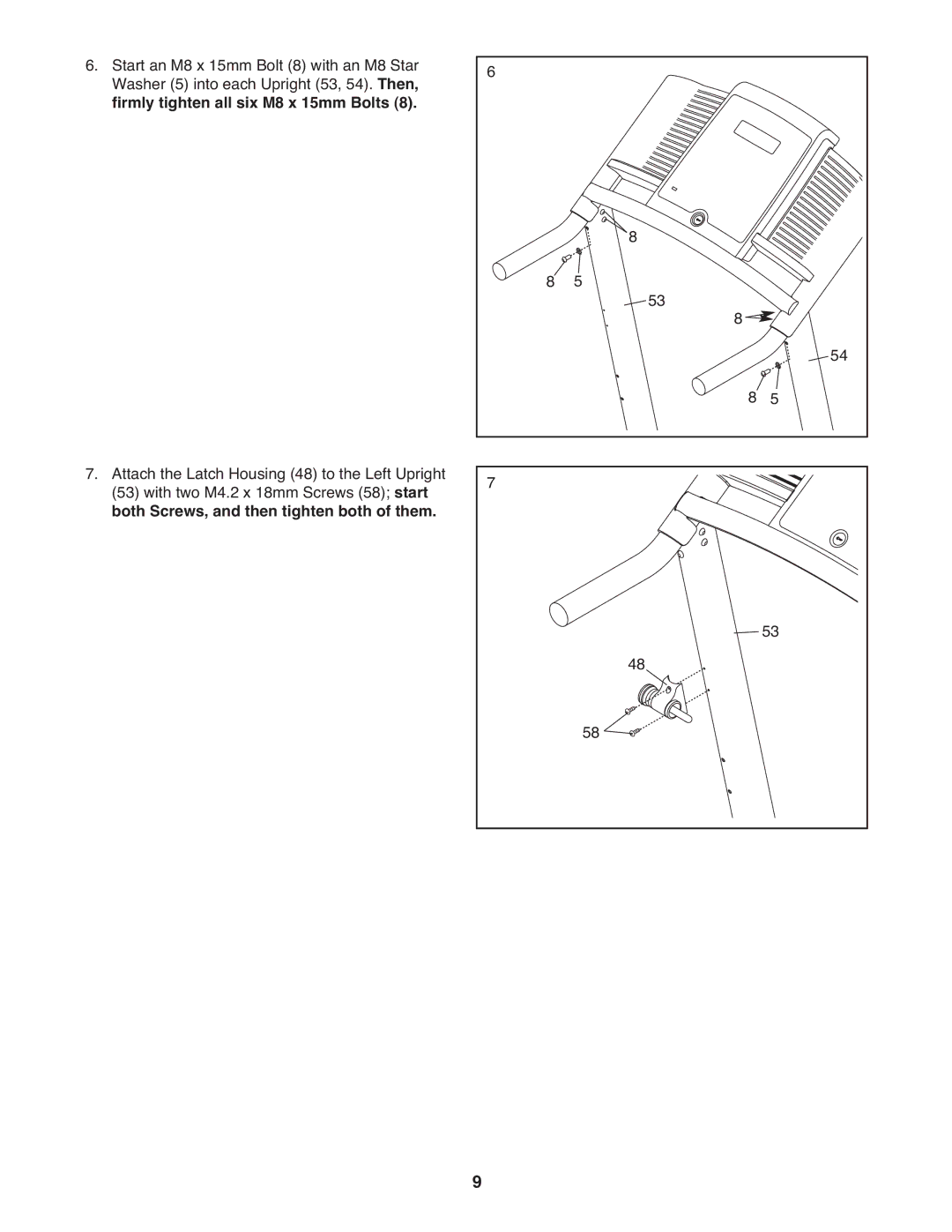 Weslo 831.24822.0 manual 