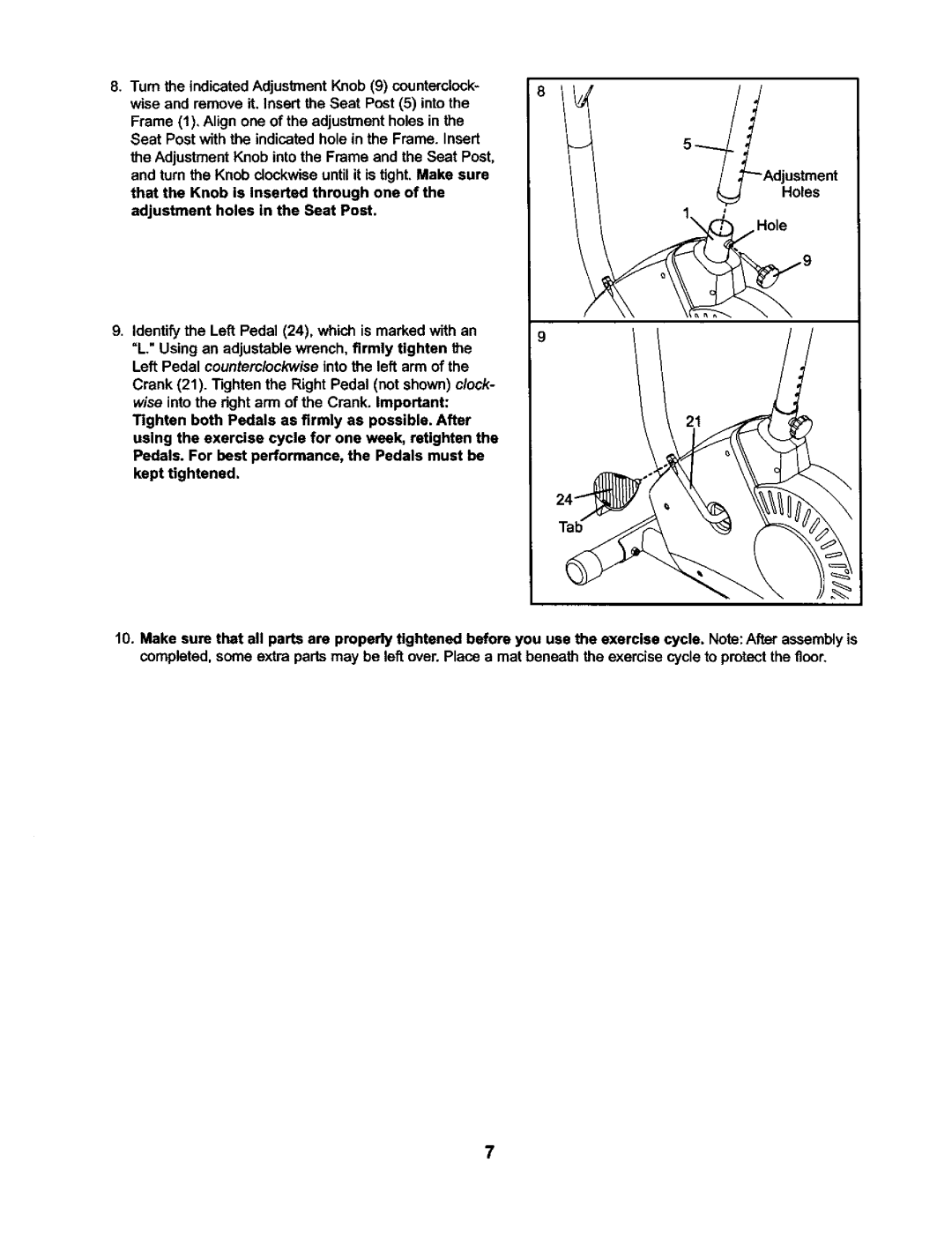 Weslo 831.2831 user manual Hcies 