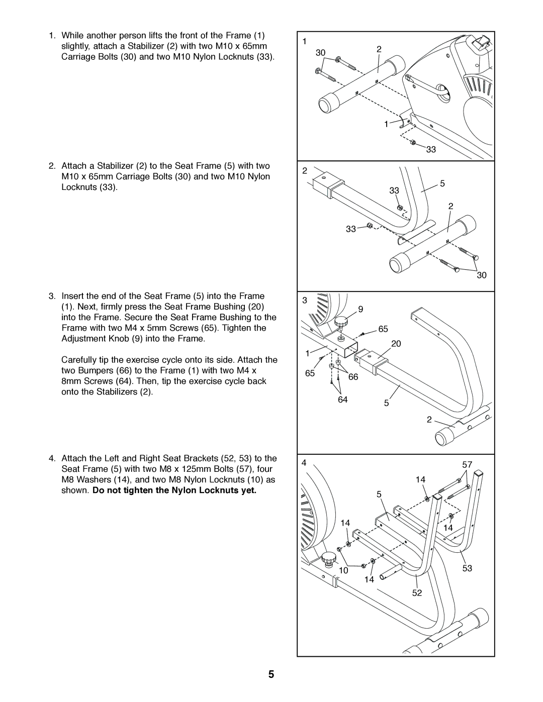 Weslo 831.283160 user manual 