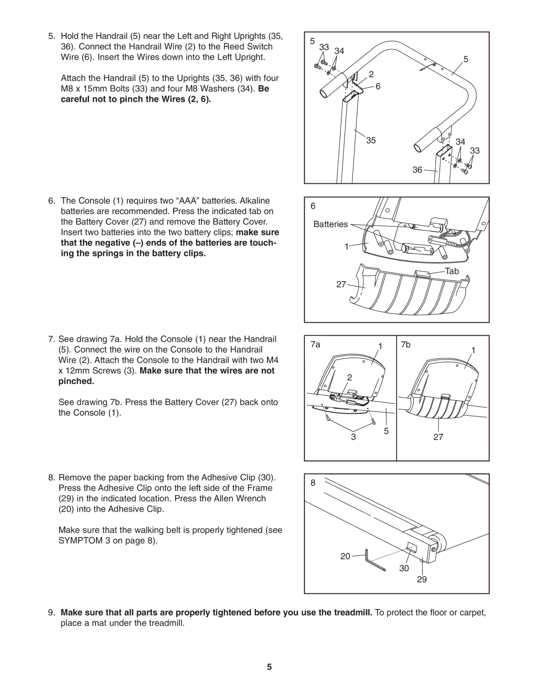 Weslo 831.291030 user manual 