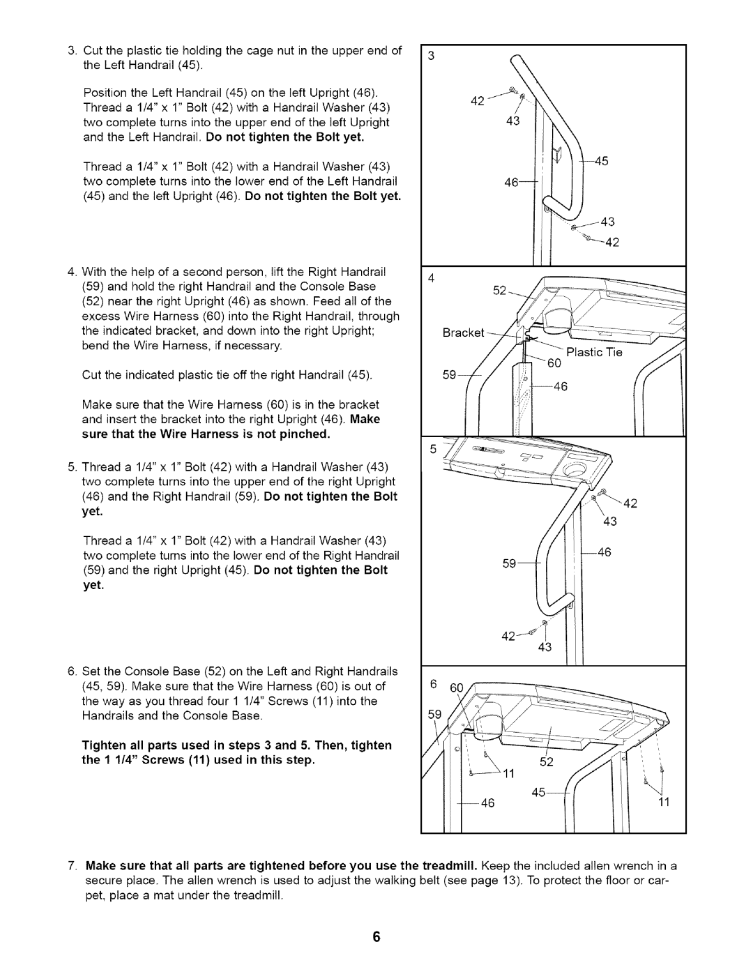 Weslo 831.29466 user manual 