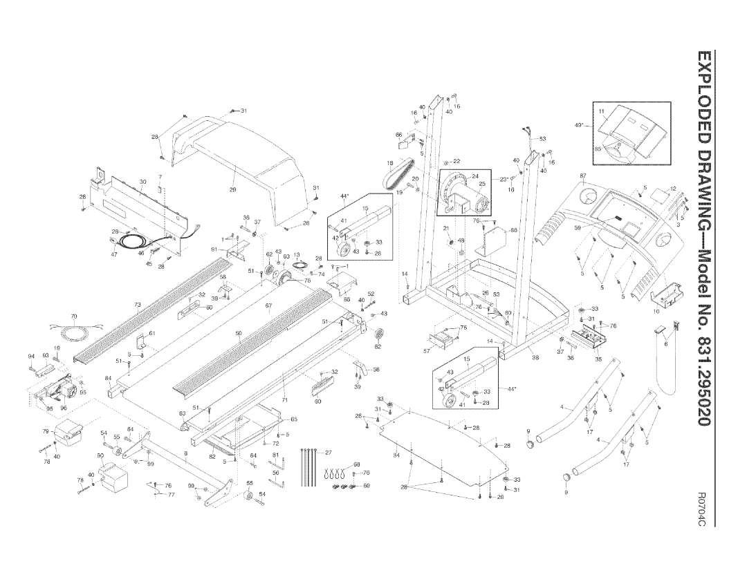 Weslo 831.29502 user manual ¢0 O 