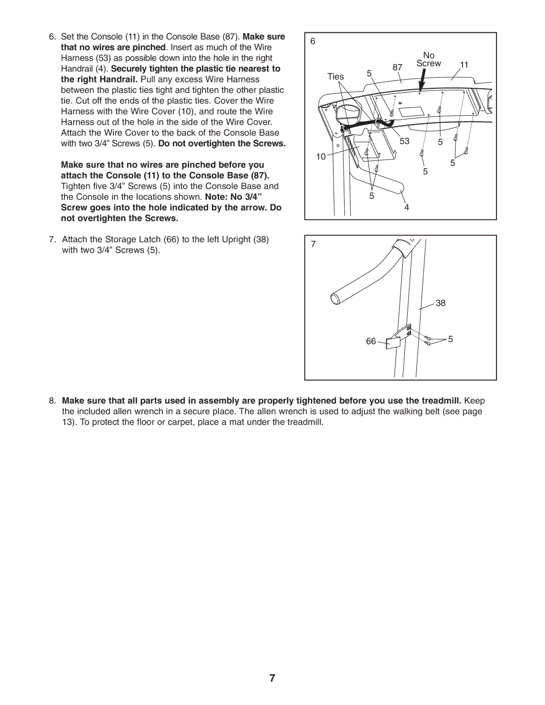 Weslo cadence 255dr user manual 