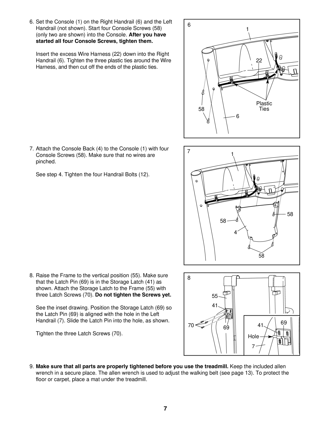 Weslo G-25 user manual 