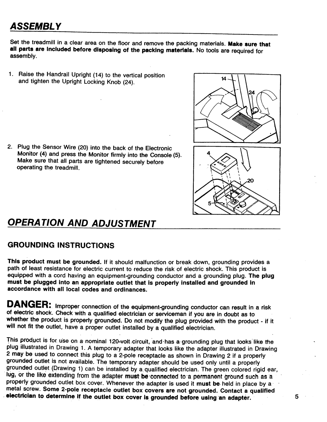 Weslo PFT80 manual 