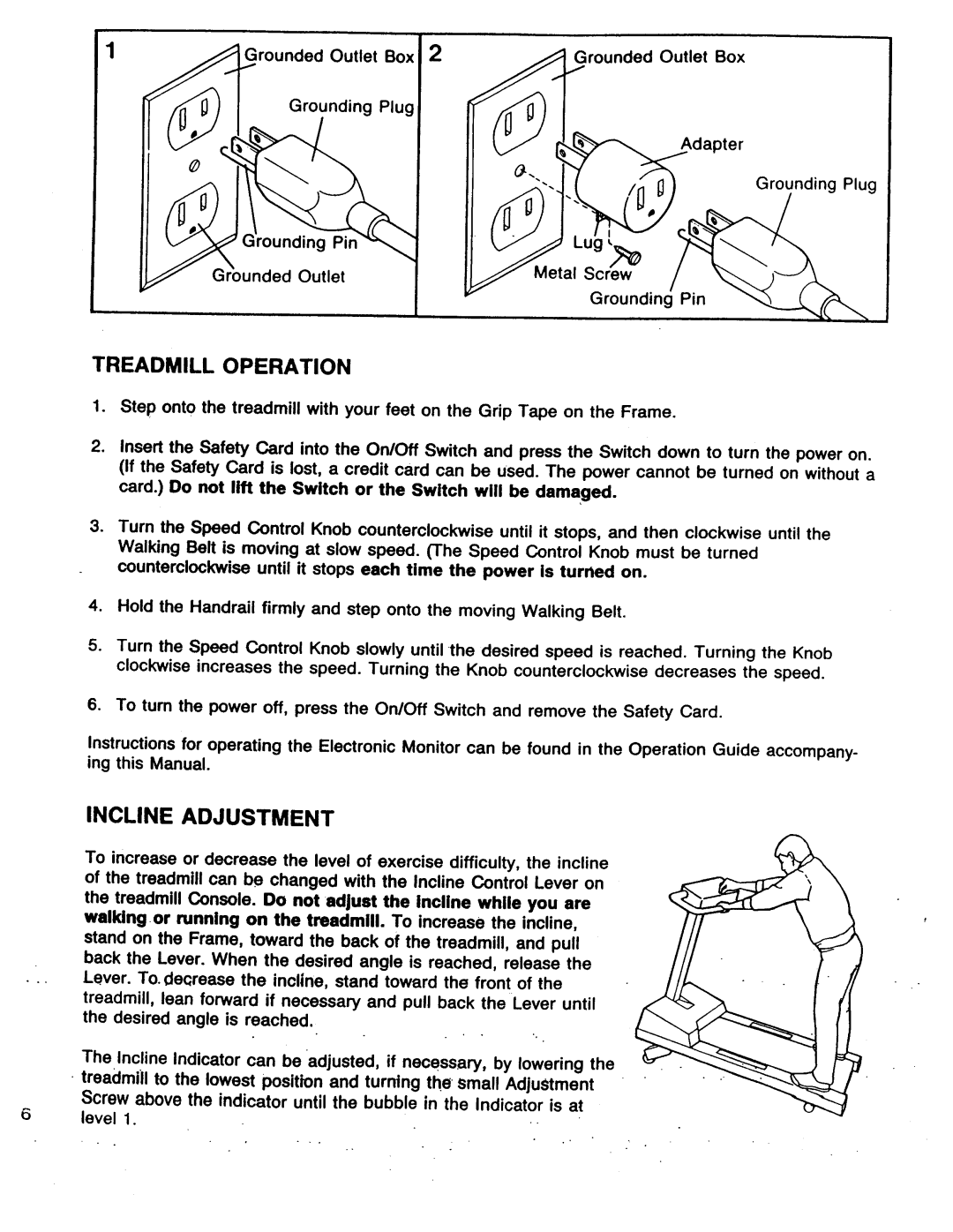 Weslo PFT80 manual 