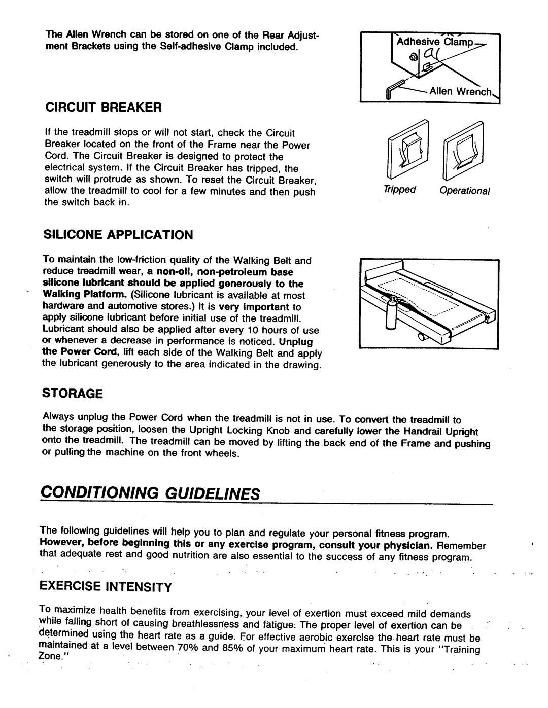 Weslo PFT80 manual 