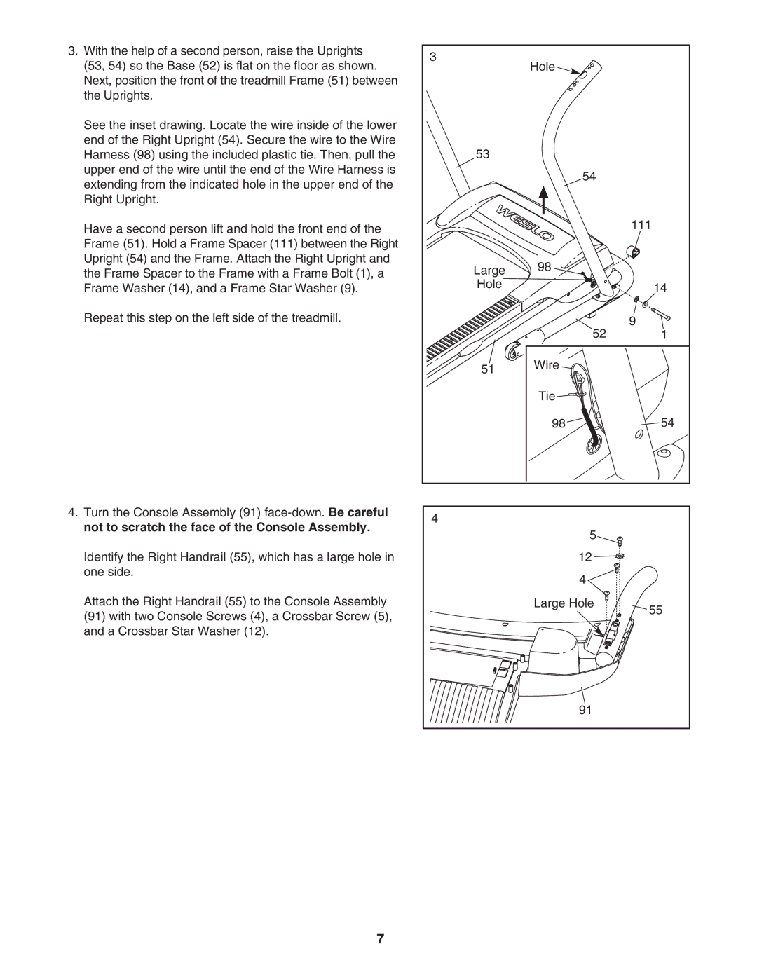 Weslo WATL13906.0 user manual 