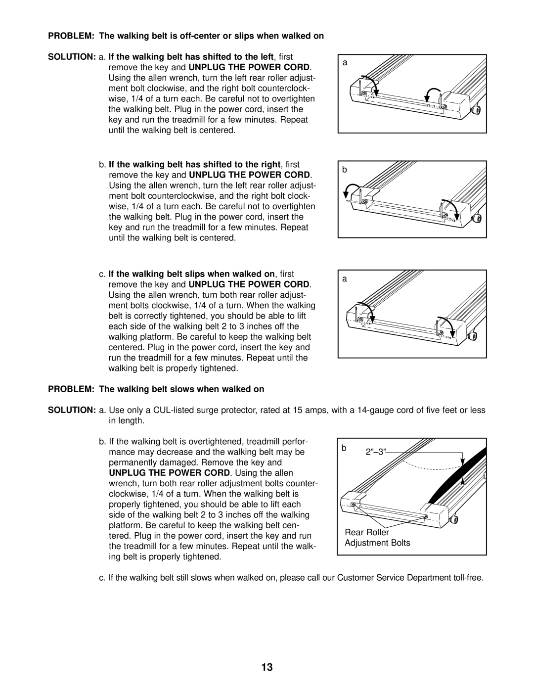 Weslo WCTL28090 user manual 