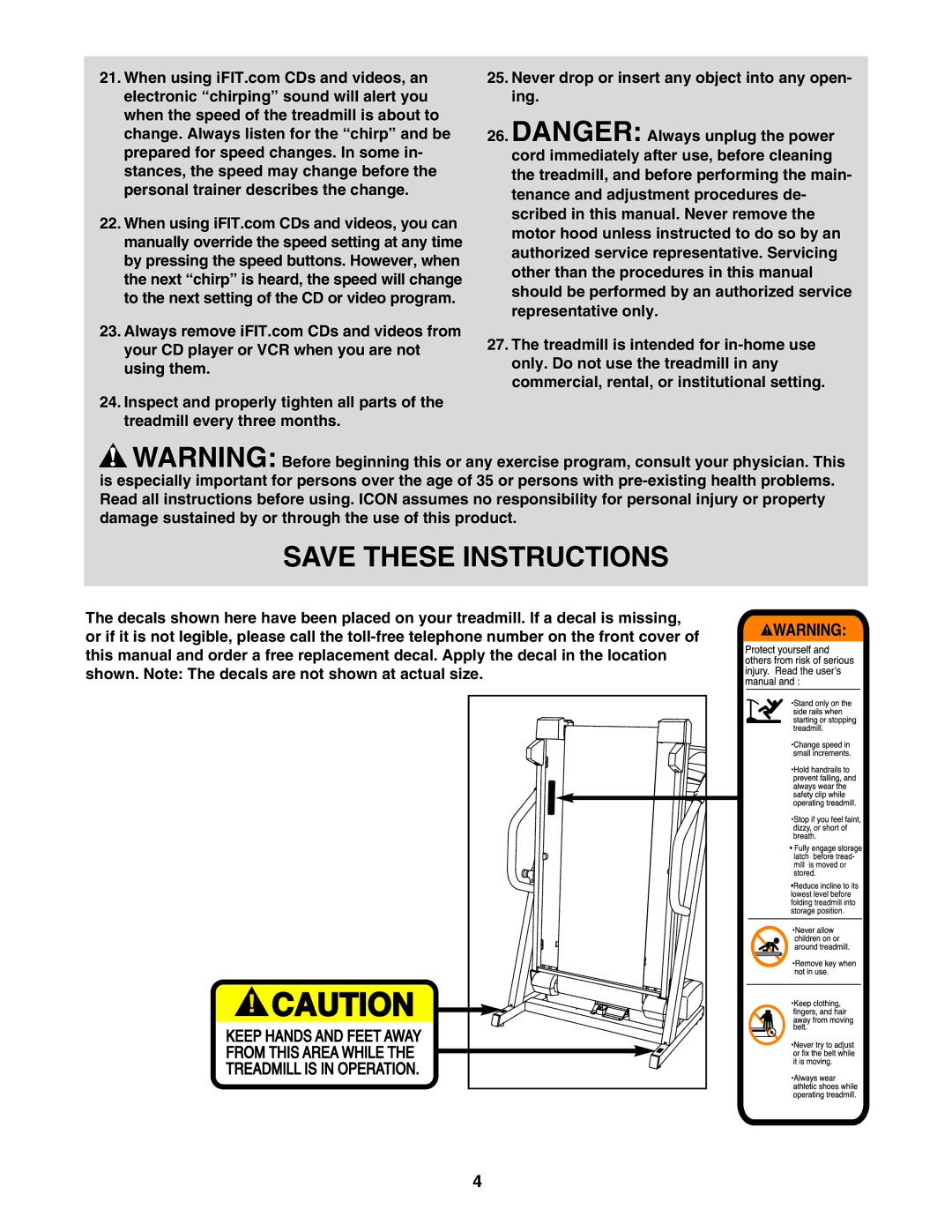 Weslo WCTL41305.0 user manual 