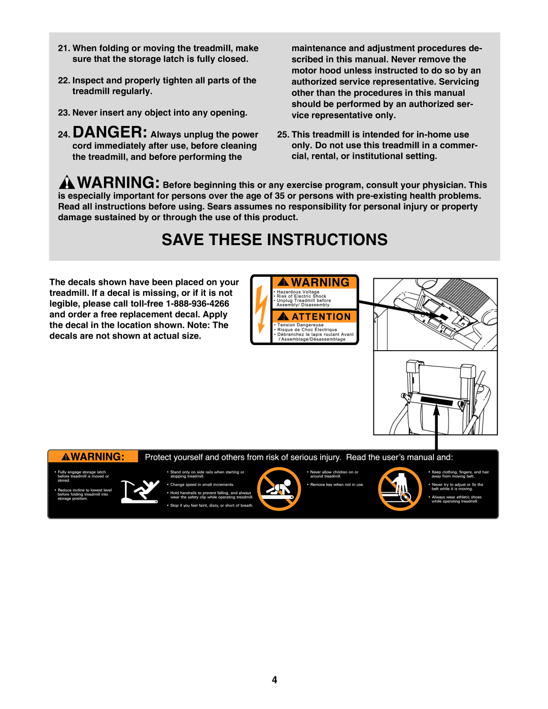 Weslo WCTL95335.0 user manual 