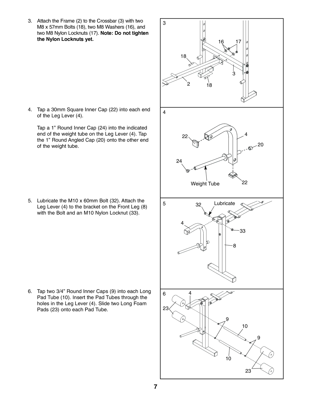 Weslo WEBE13810 user manual 