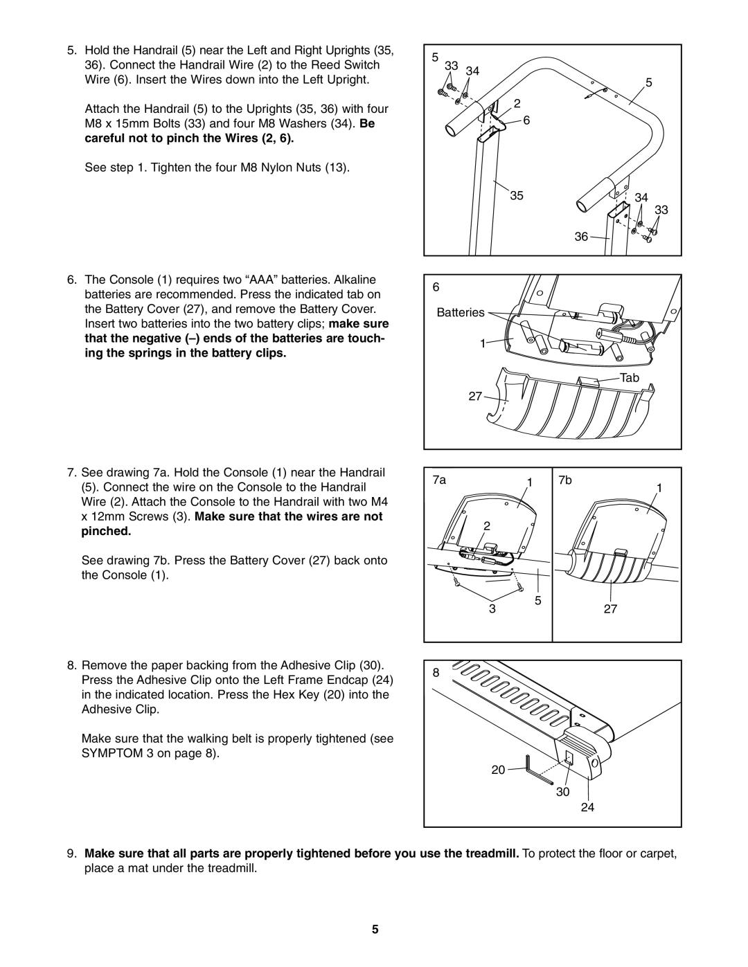 Weslo WETL01540 user manual 