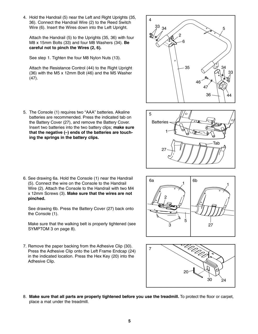 Weslo WETL0254 user manual 