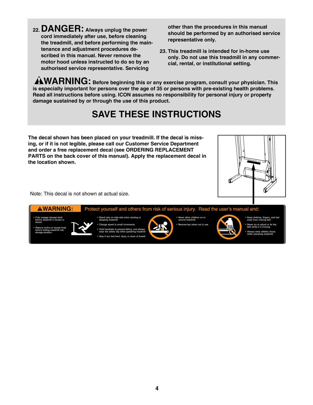 Weslo WETL0514.0 user manual 