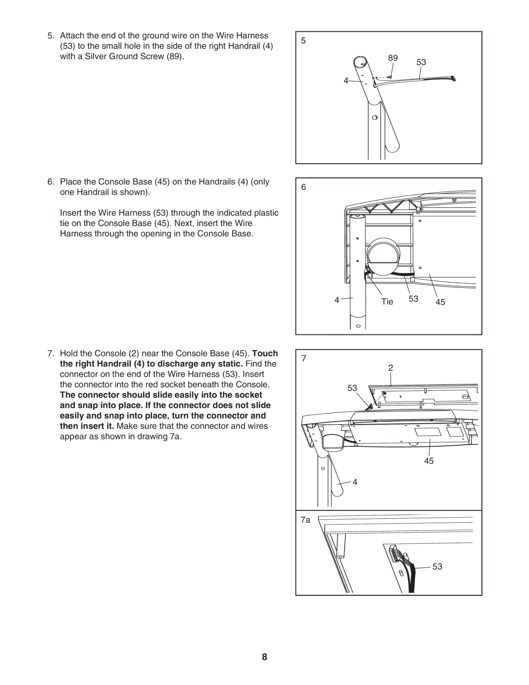 Weslo WETL0514.0 user manual Tie 