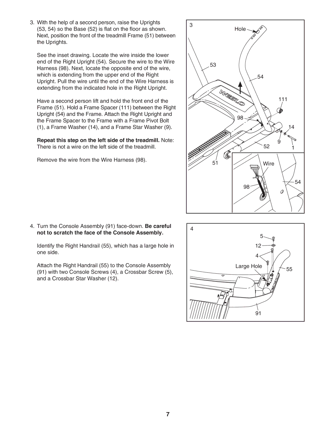 Weslo WETL14906.0 user manual 