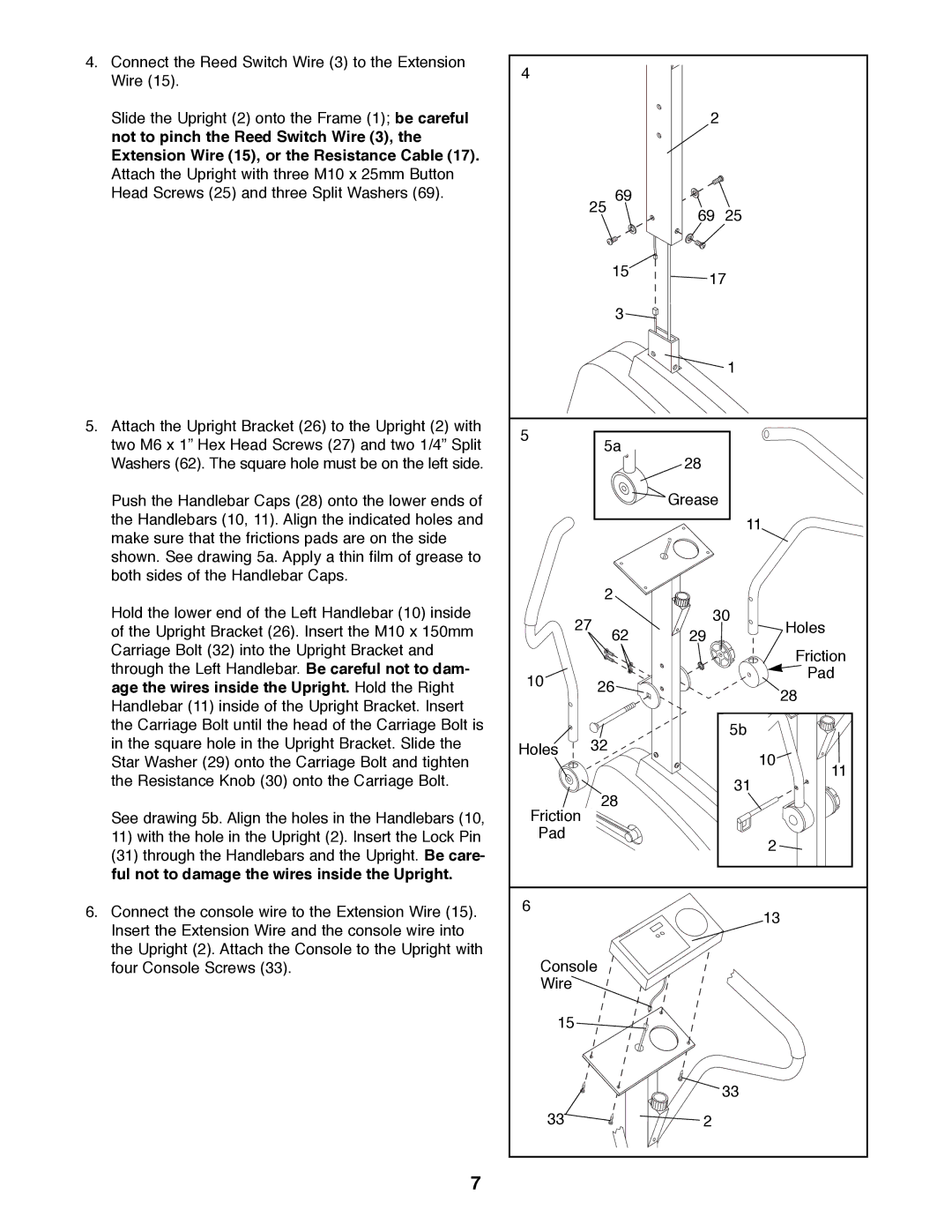 Weslo WLEL36070 user manual 