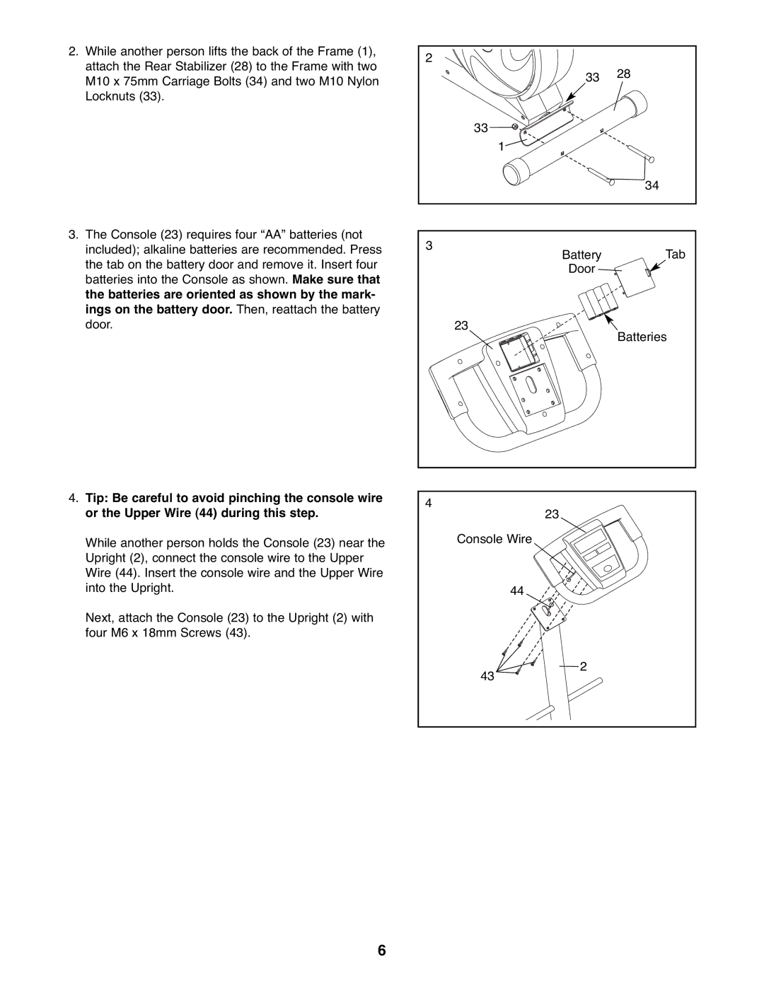 Weslo WLEL71807.0 user manual 