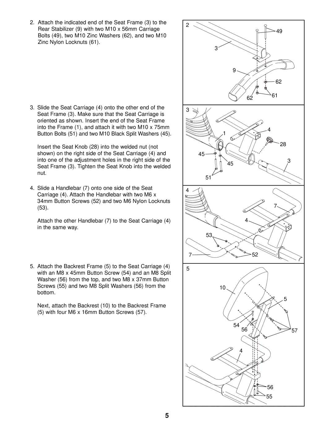 Weslo WLEX14910 user manual 