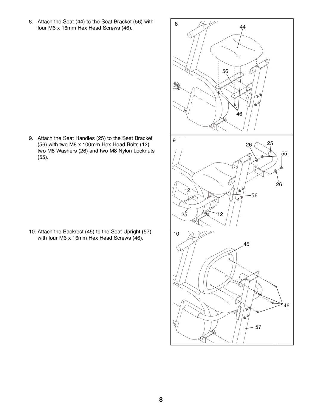 Weslo WLEX27180 user manual 