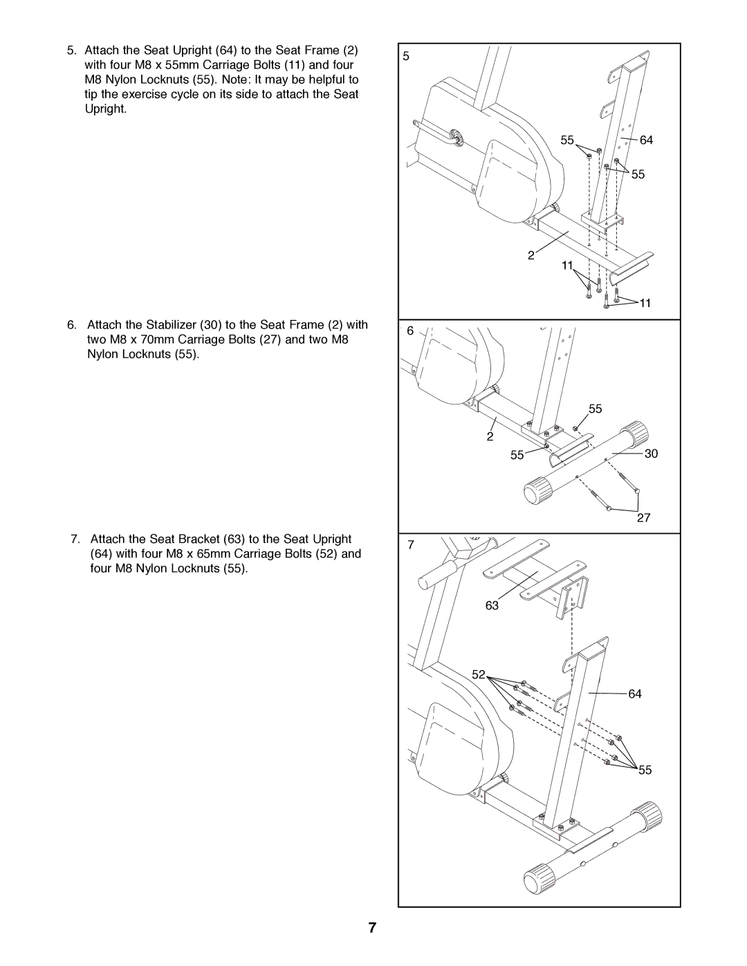 Weslo WLEX27181 user manual 