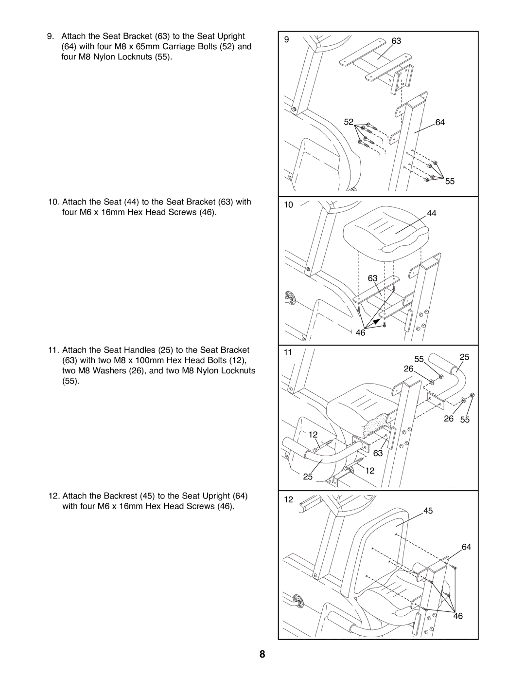 Weslo WLEX28080 user manual 