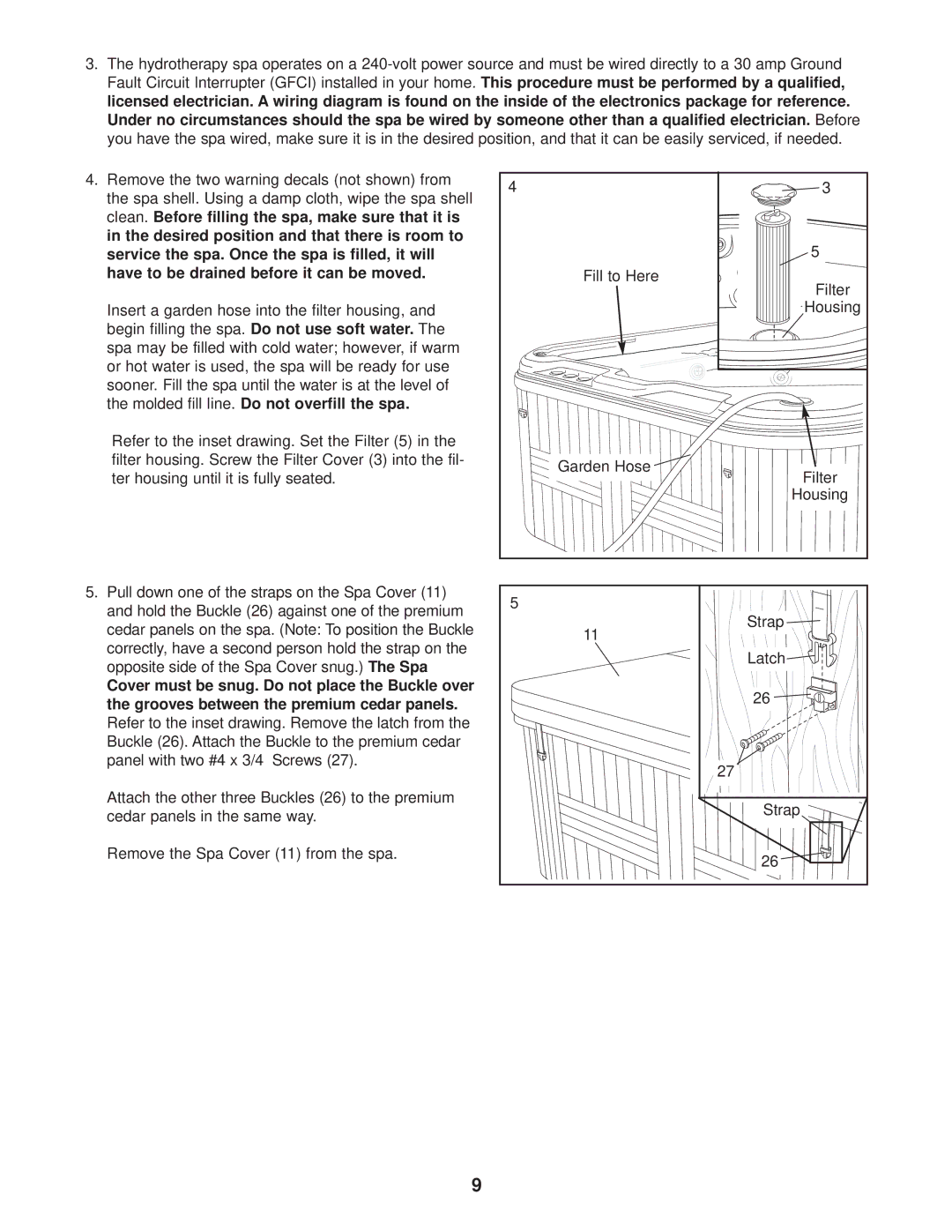 Weslo WLSG62810, WLSB62810 user manual 