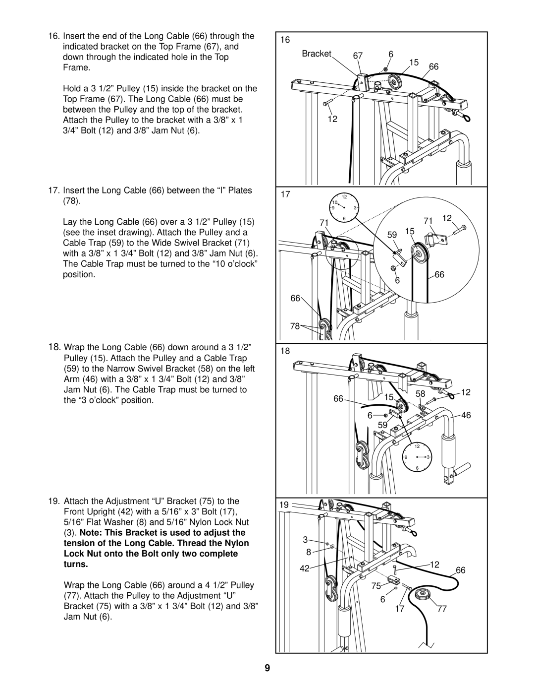 Weslo WLSY71500 owner manual 