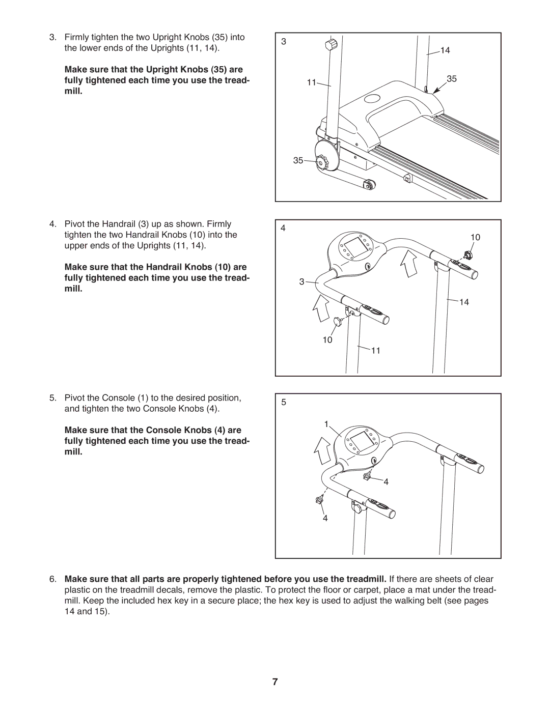 Weslo WLTL 14709.0 user manual 