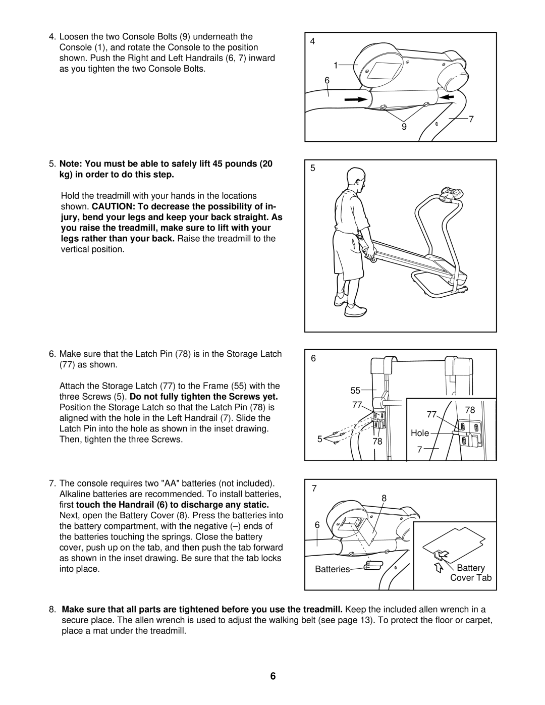 Weslo WLTL10091 user manual 