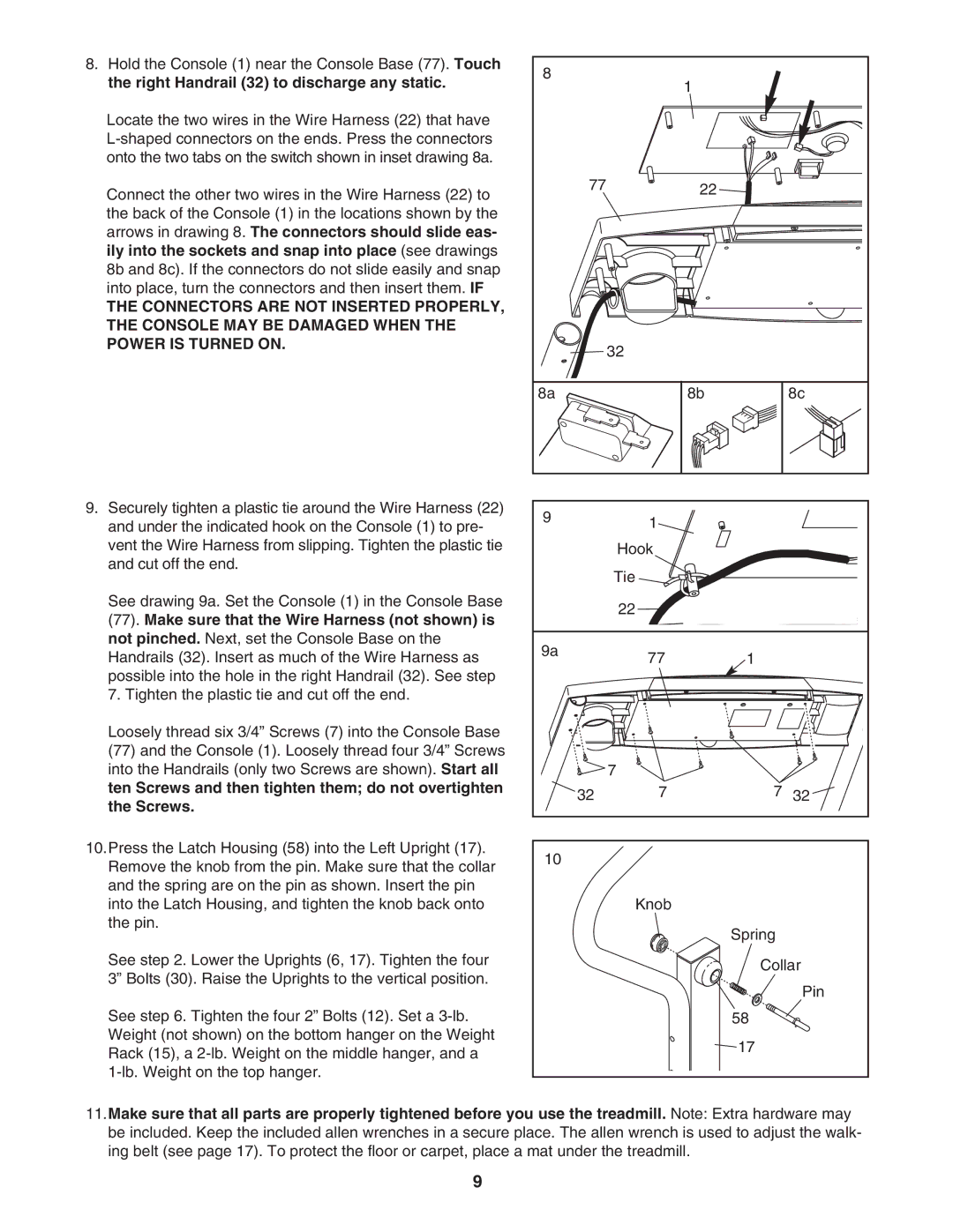 Weslo WLTL223040 user manual 