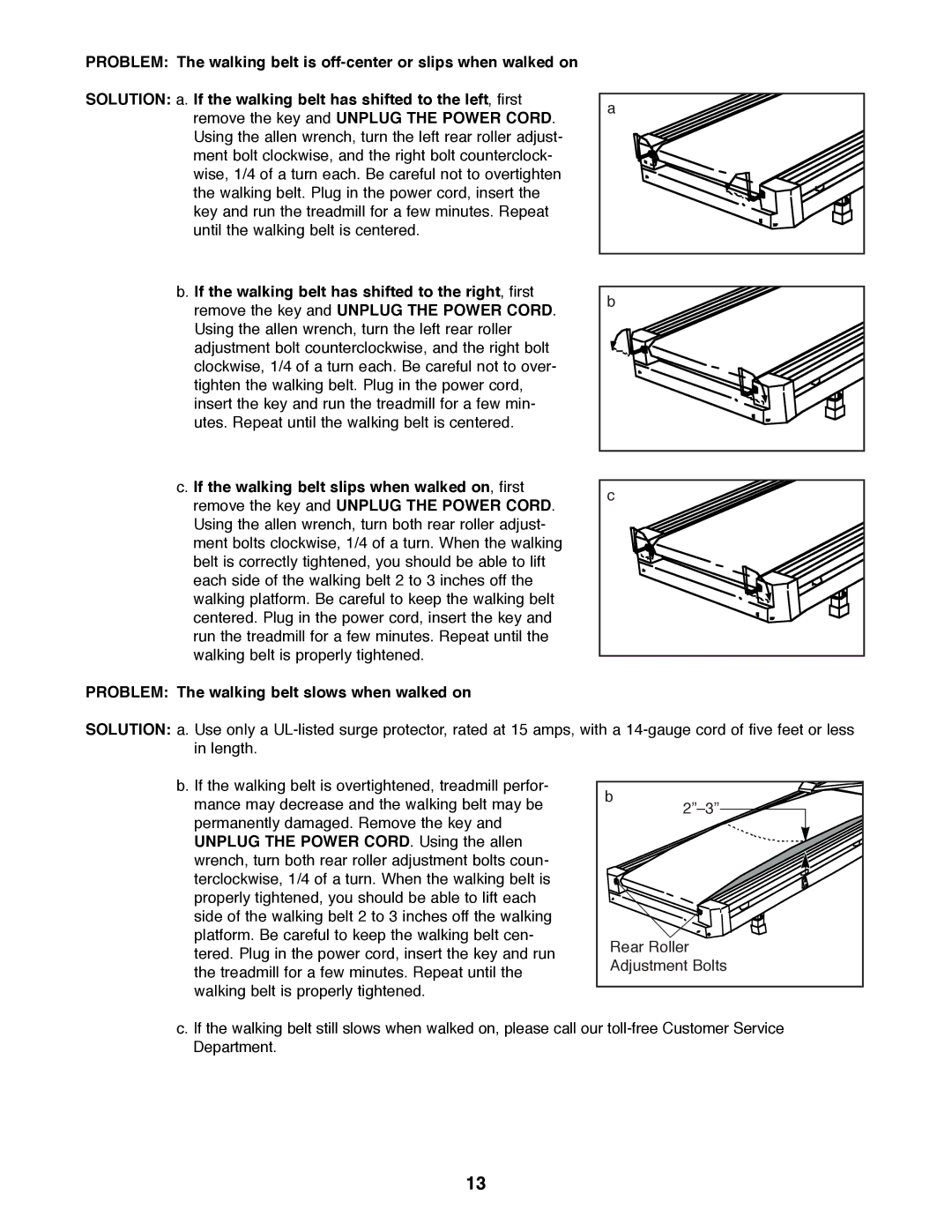 Weslo WLTL24090 user manual 2ÓÐ3Ó 