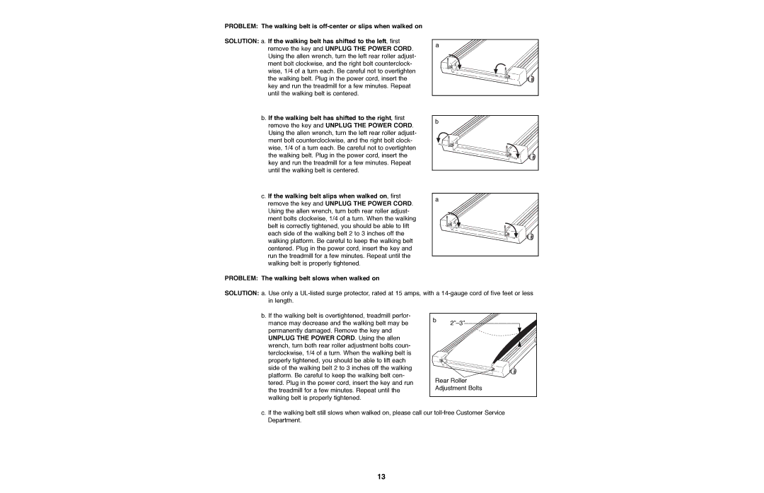 Weslo WLTL27080 user manual 2ÓÐ3Ó 