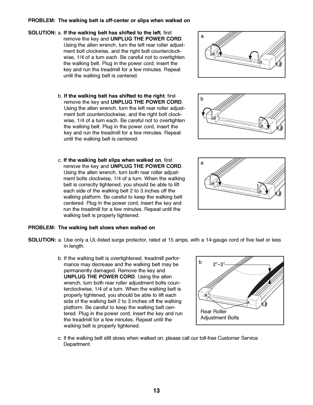 Weslo WLTL27081 user manual 2ÓÐ3Ó 