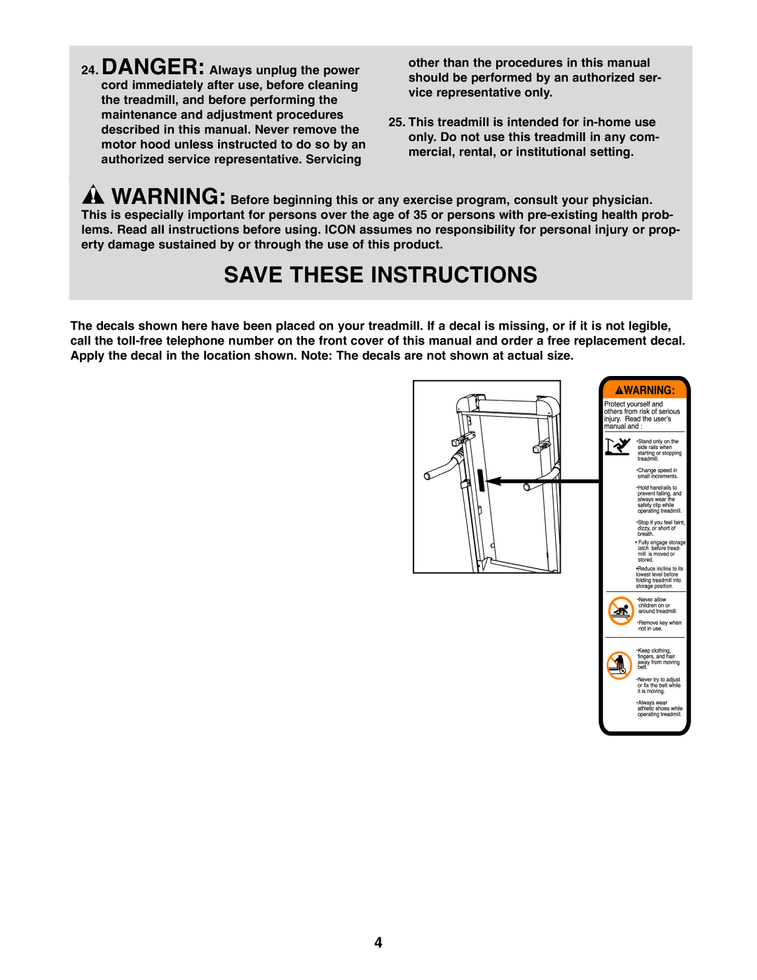 Weslo WLTL29305.0 user manual 