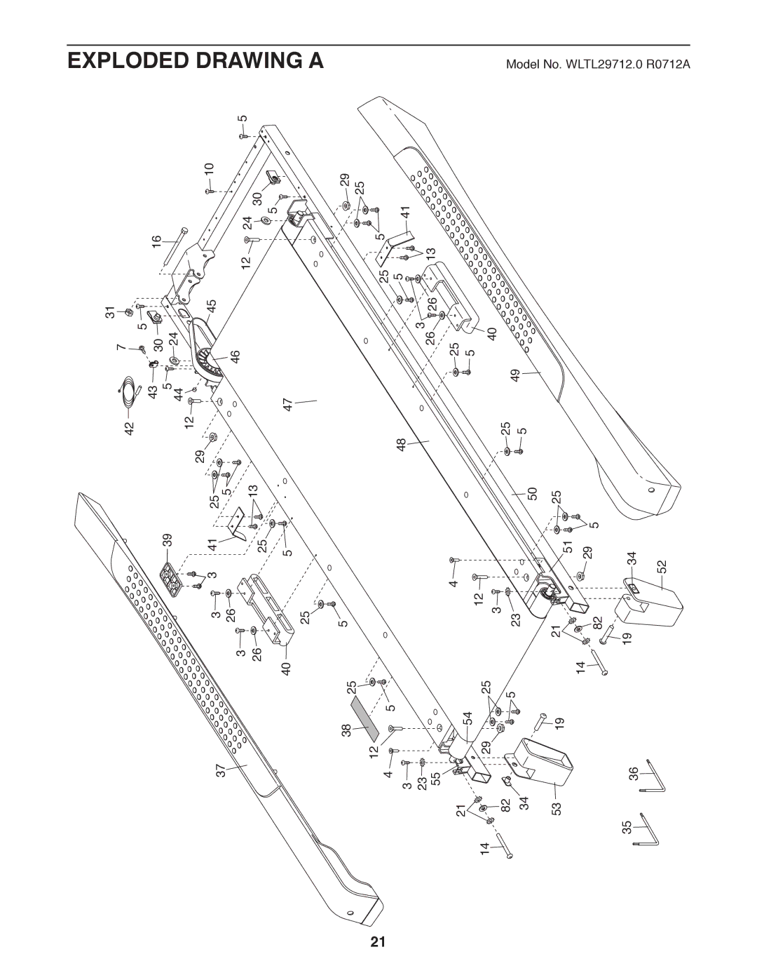 Weslo WLTL29712.0 user manual Drawing a 