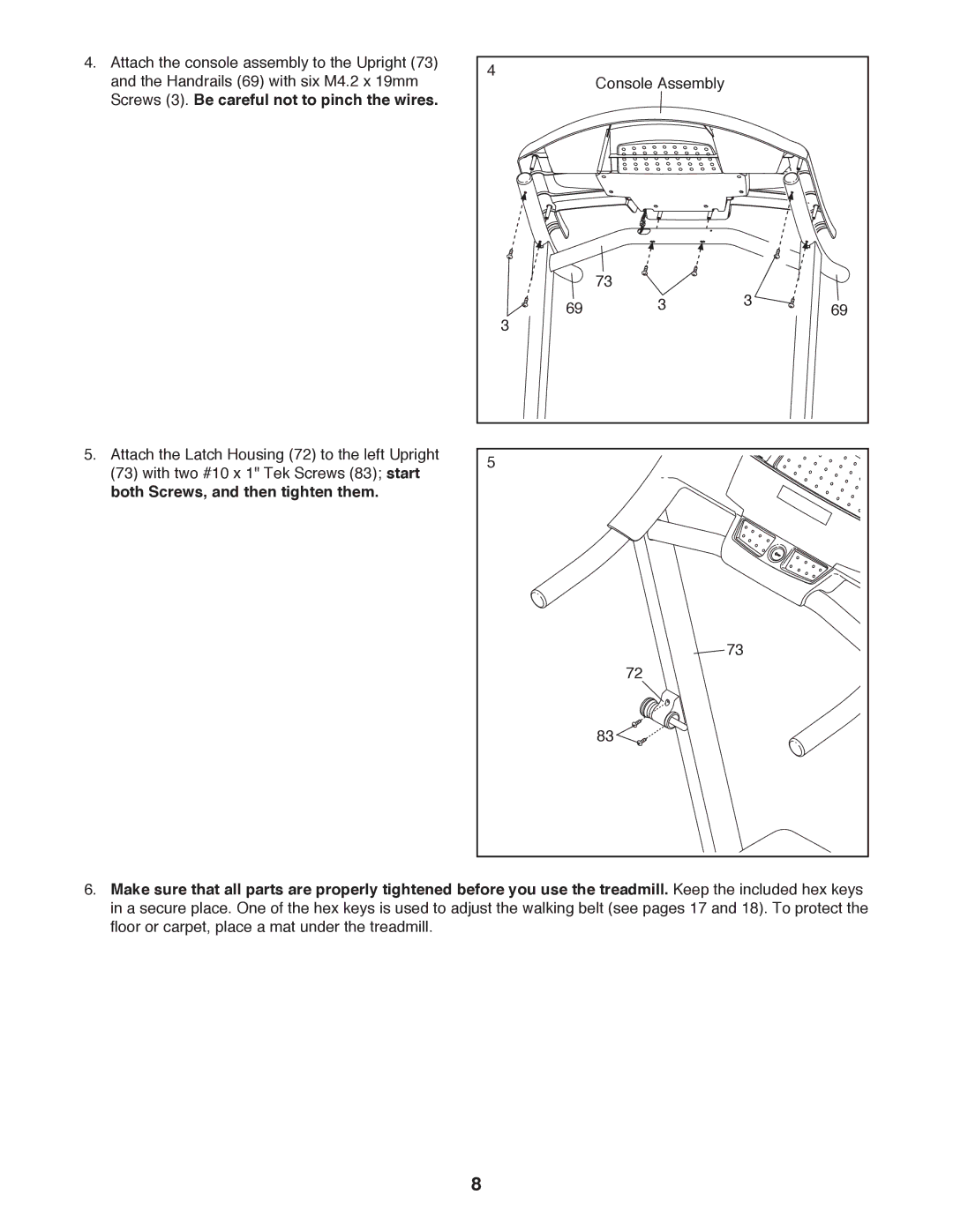 Weslo WLTL29712.0 user manual 