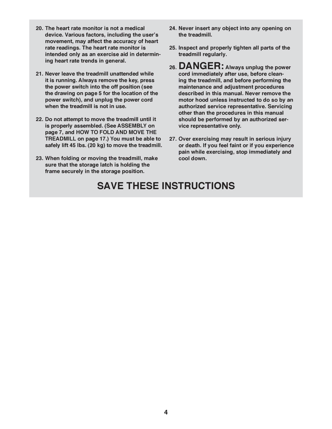 Weslo WLTL31312.0 user manual 