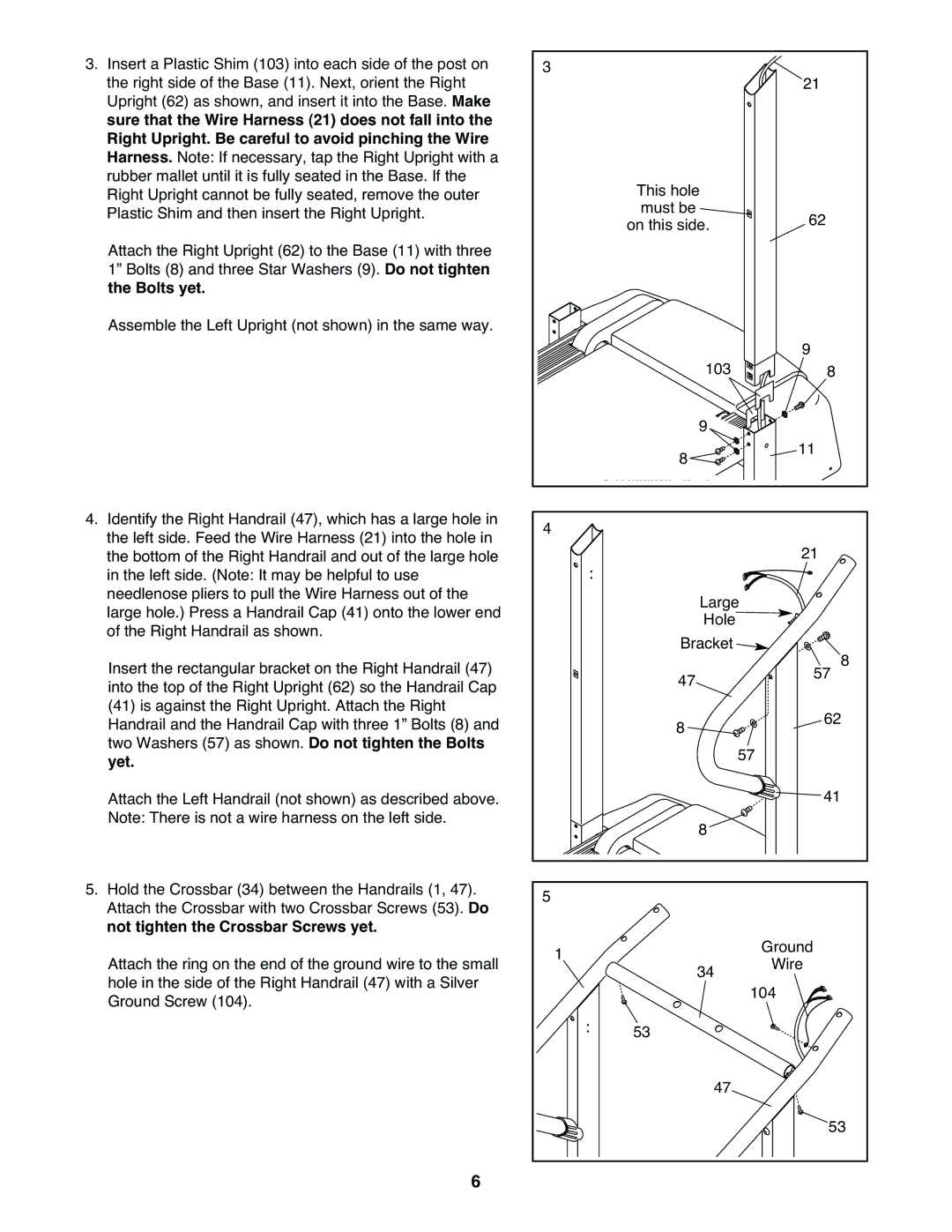 Weslo WLTL35520 user manual 