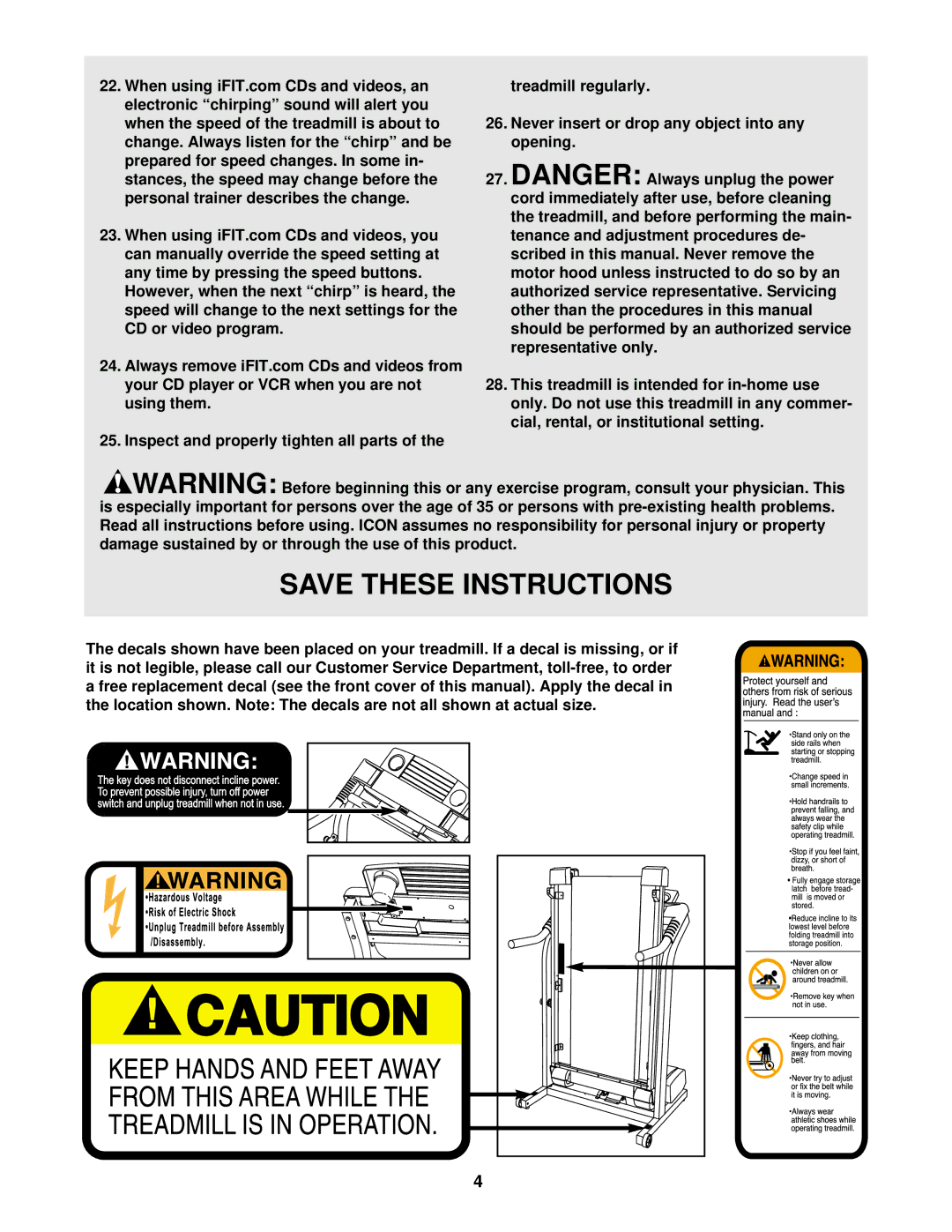 Weslo WLTL39321 user manual 