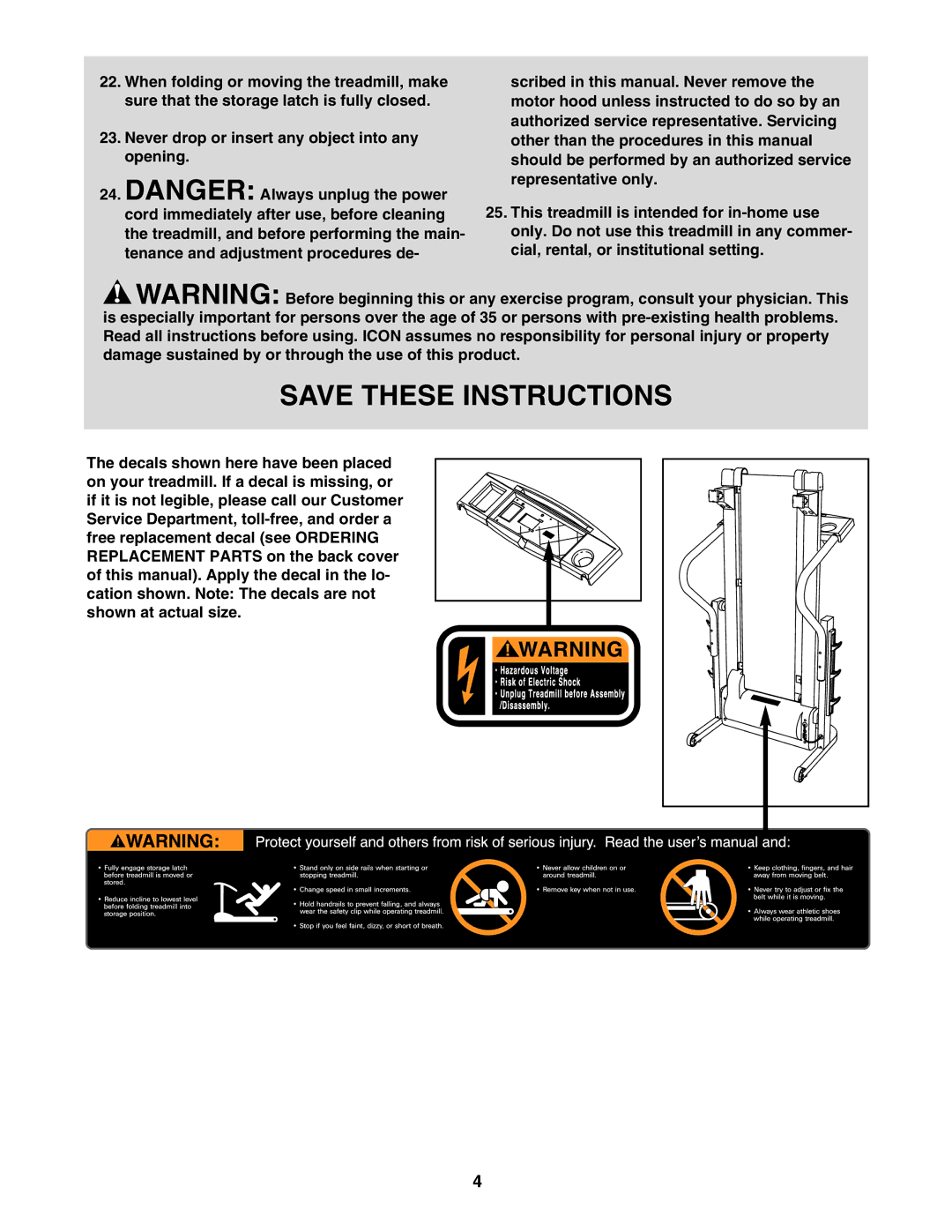 Weslo WLTL421010 user manual 