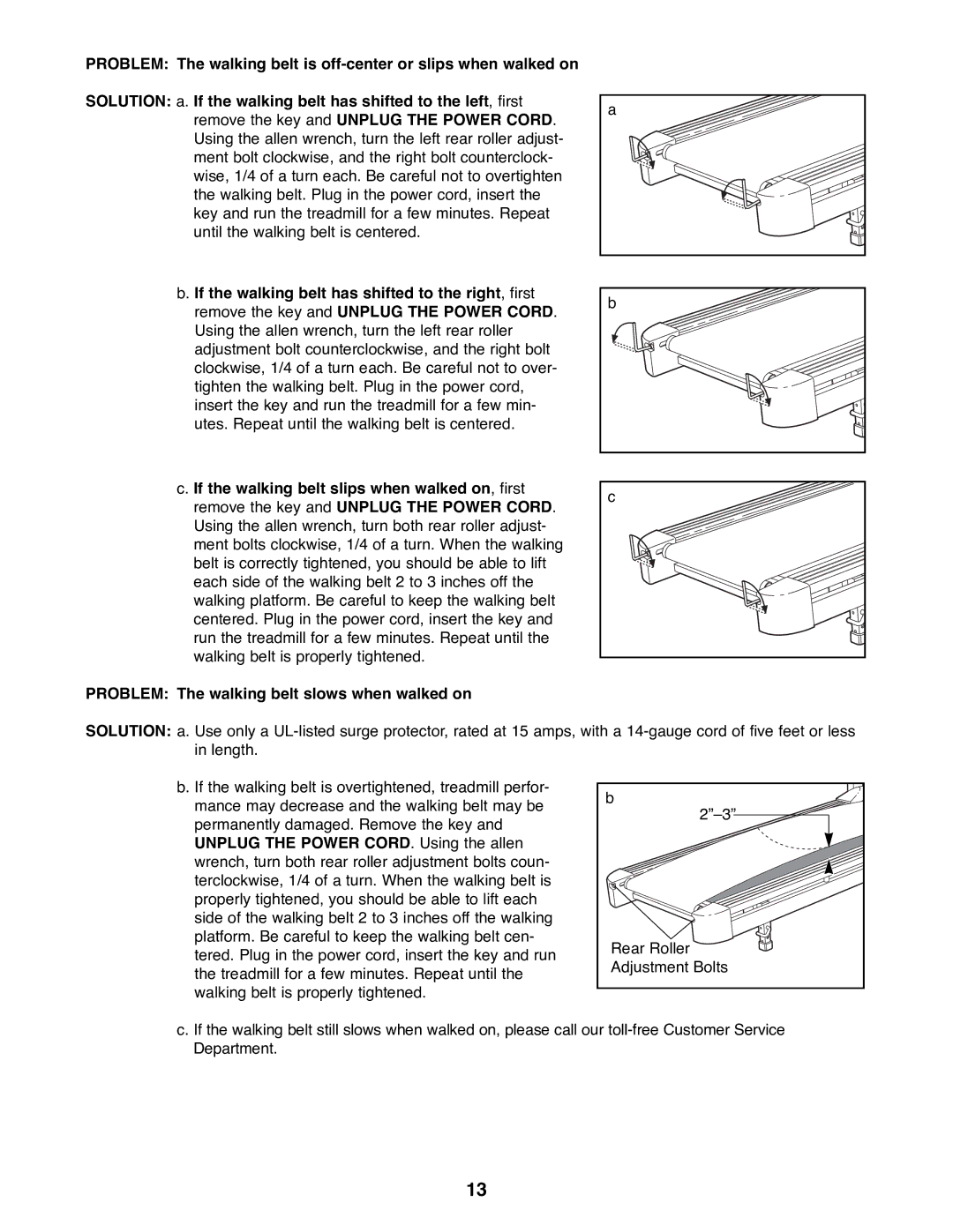 Weslo WLTL54081 user manual 2ÓÐ3Ó 