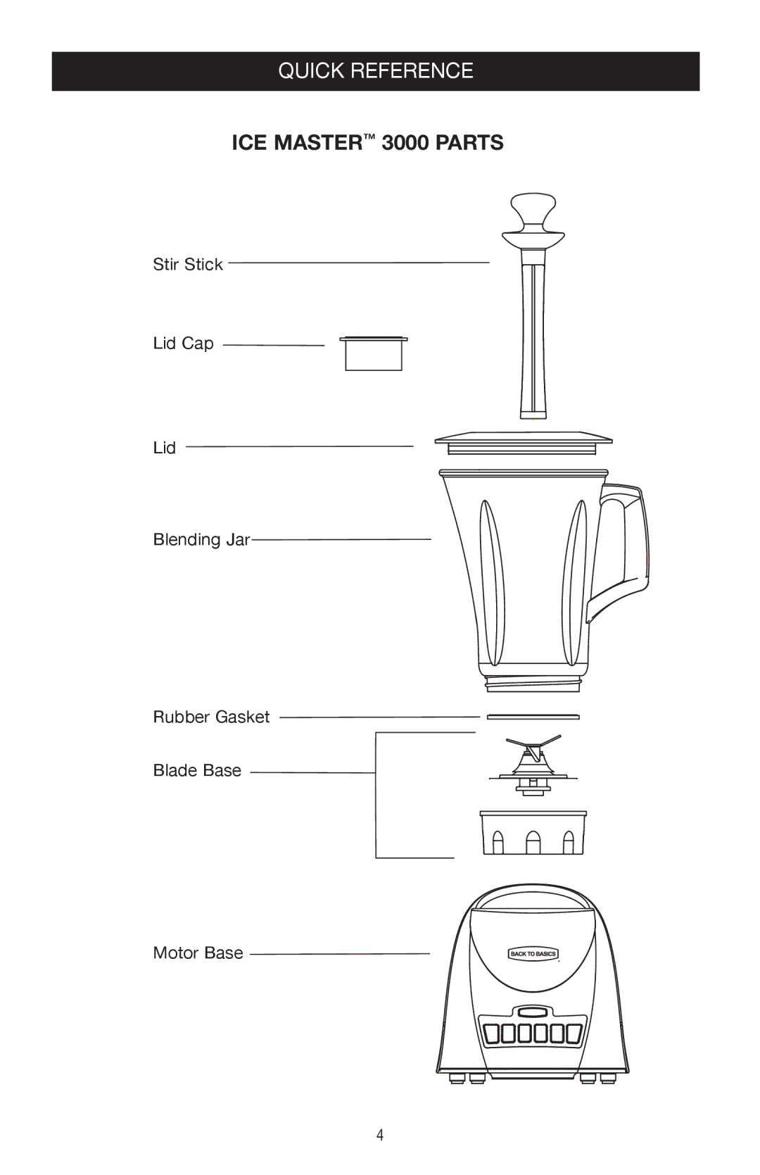 West Bend manual ICE Master 3000 Parts 