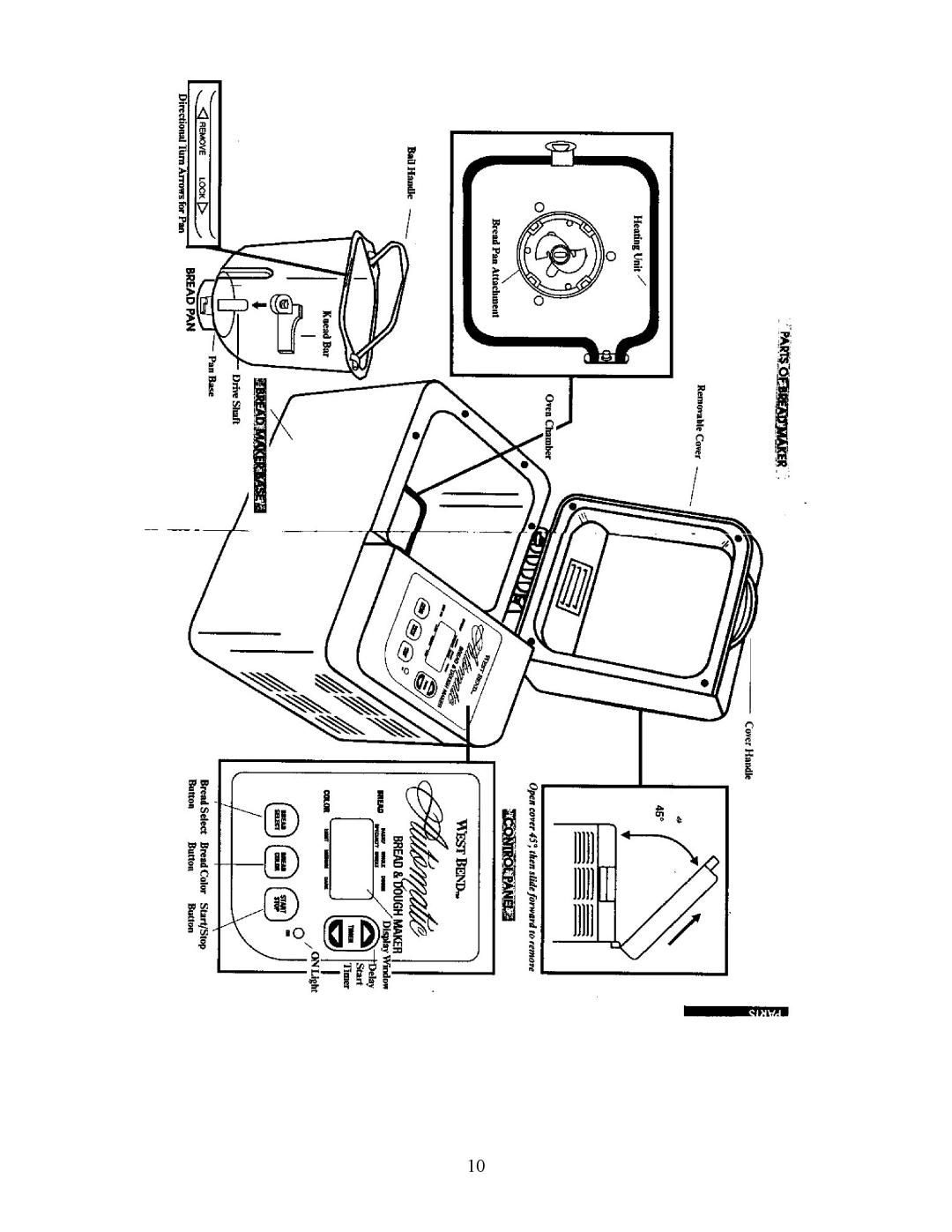 West Bend L4805 manual 