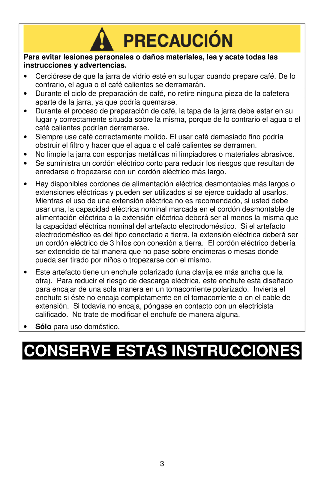 West Bend 56310, L5732A instruction manual Conserve Estas Instrucciones 