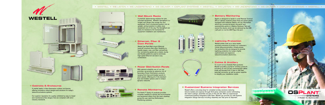 Westell Technologies Power Supply Unit manual Systems 