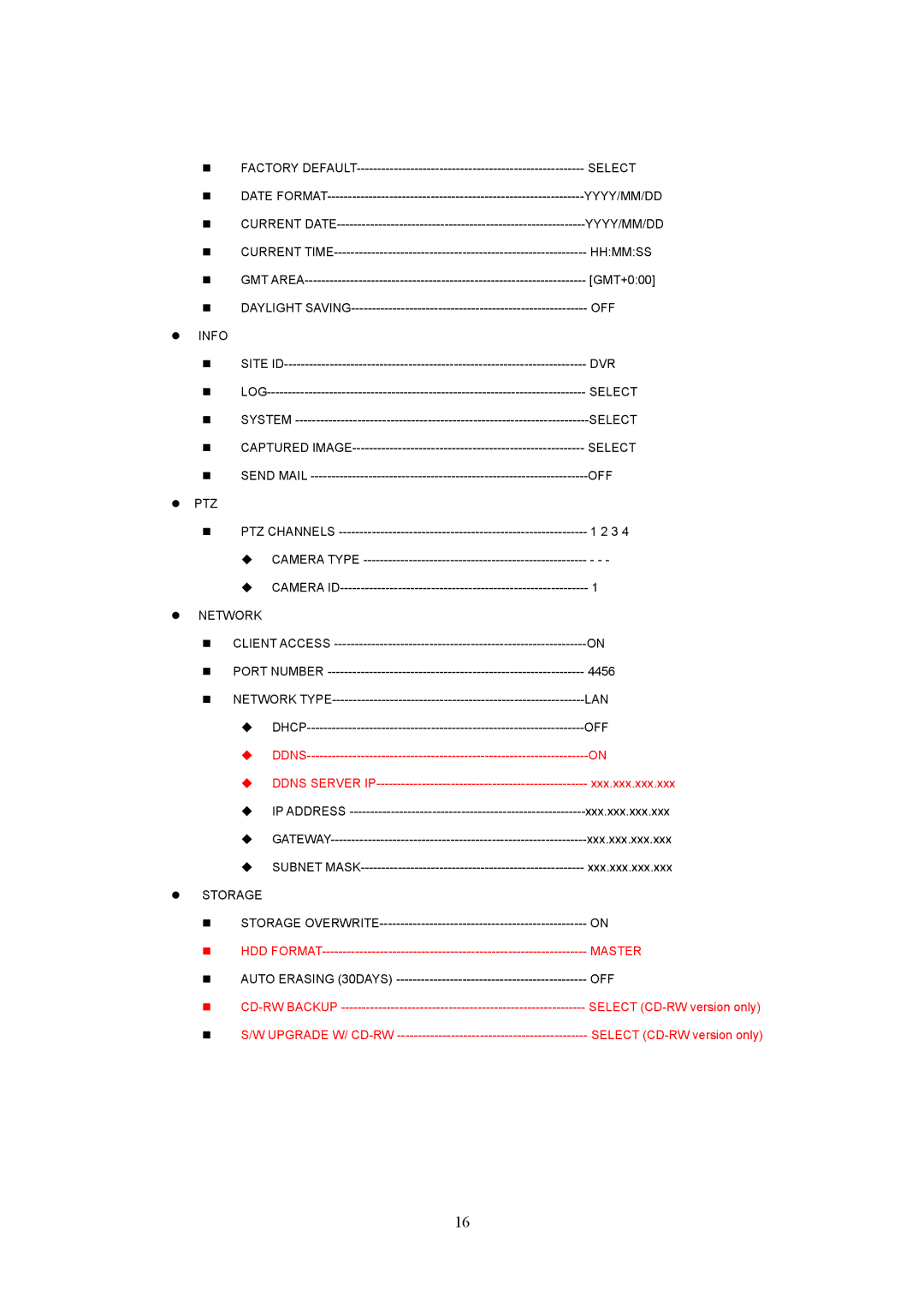 Western Digital 4CH TRIPLEX specifications Master 