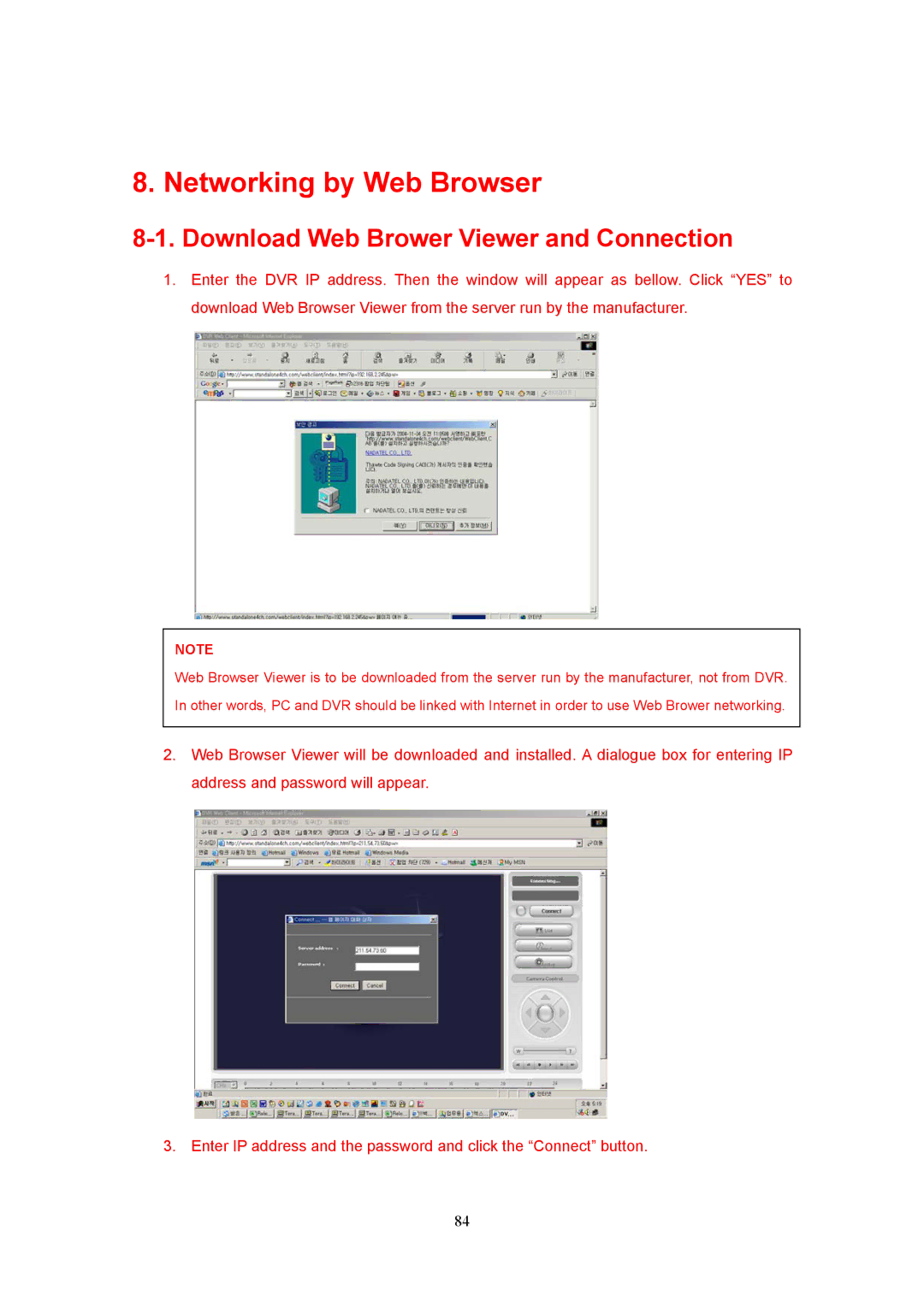 Western Digital 4CH TRIPLEX specifications Networking by Web Browser 